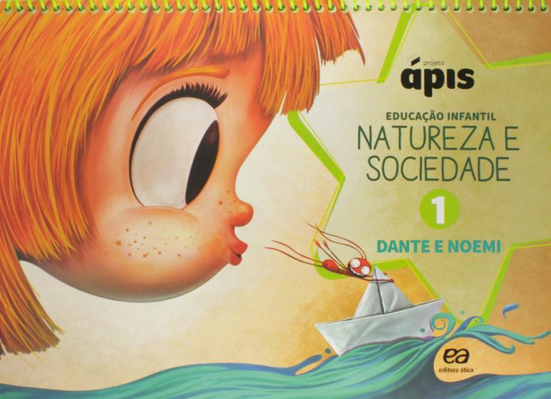 Livro - Projeto Ápis - Natureza e Sociedade - Volume 1 Menor preço em Livro - Projeto Ápis - Natureza e Sociedade - Volume 1