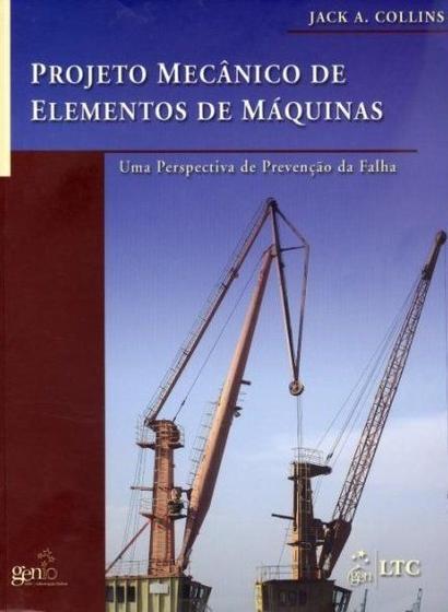 Imagem de Livro - Projeto Mecânico de Elementos de Máquinas