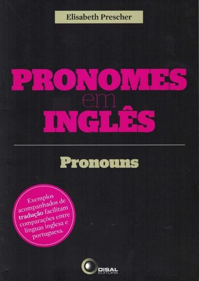 Imagem de Livro - Pronomes em inglês - pronouns