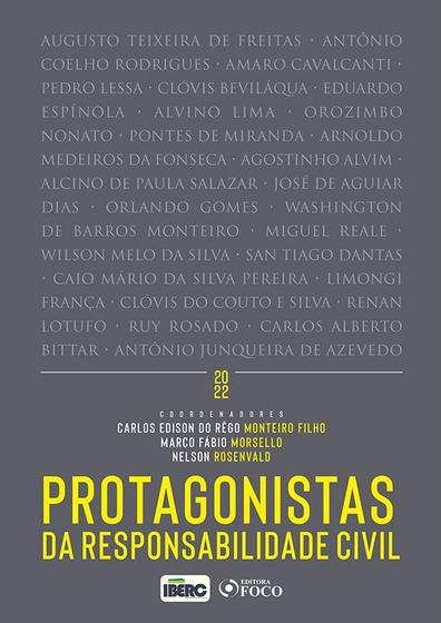 Imagem de Livro - Protagonistas da Responsabilidade Civil - 1ª ED - 2022