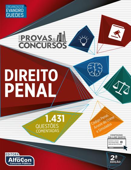 Imagem de Livro - Provas e concursos - Direito penal