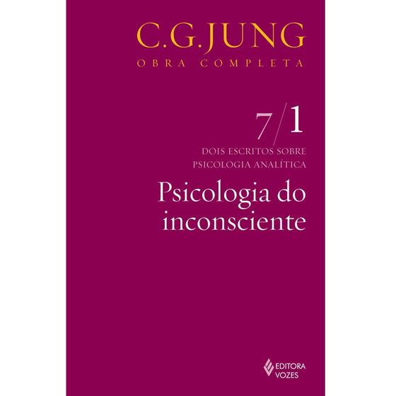 Imagem de Livro - Psicologia do inconsciente Vol. 7/1