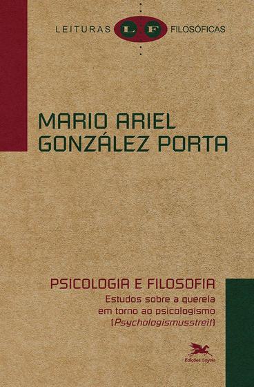 Imagem de Livro - Psicologia e filosofia
