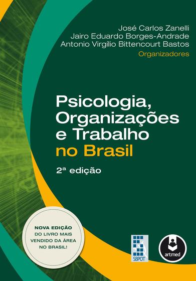 Imagem de Livro - Psicologia, Organizações e Trabalho no Brasil