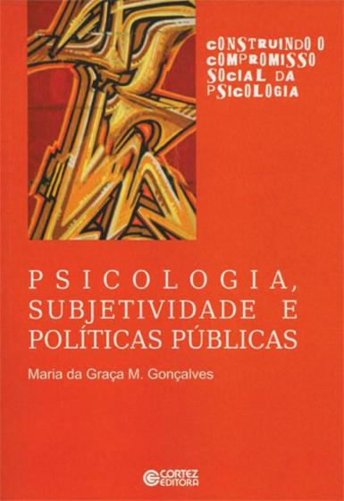 Imagem de Livro - Psicologia, subjetividade e políticas públicas