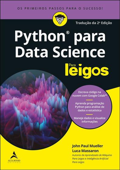 Imagem de Livro - Python para Data Science Para Leigos