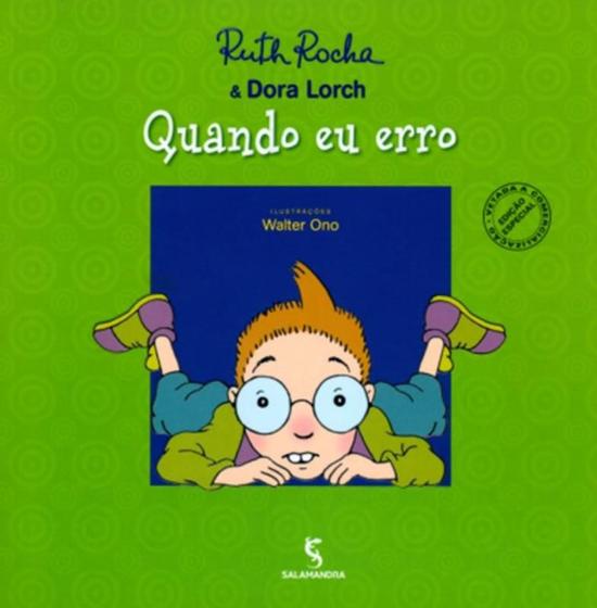 Imagem de Livro - Quando eu erro