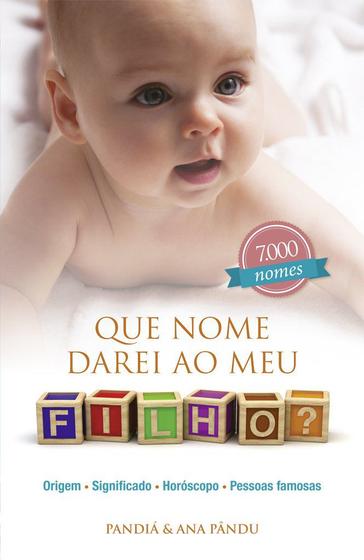 Imagem de Livro - Que nome darei ao meu filho?