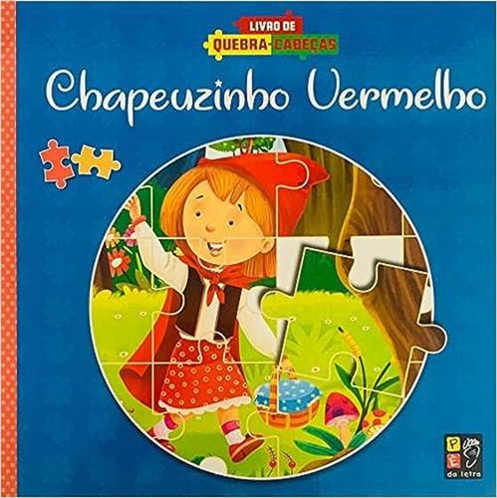 Imagem de livro quebrar cabeça chapeuzinhos vermelho - PÉ DA LETRA