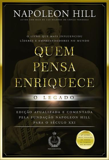 Imagem de Livro Quem Pensa Enriquece O Legado Napoleon Hill