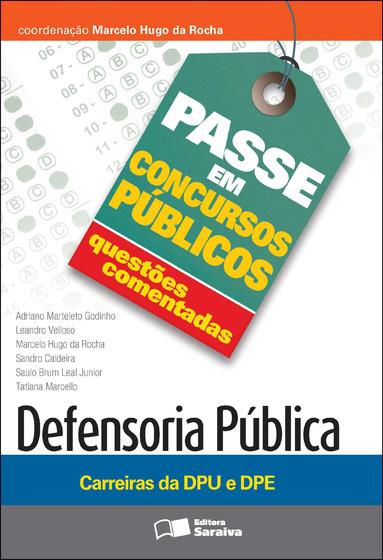 Imagem de Livro - Questões comentadas: Defensoria pública: Carreiras da DPU e DPE - 1ª edição de 2013