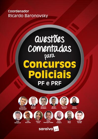 Imagem de Livro - Questões Comentadas para Concursos Policias - 1ª Edição 2021