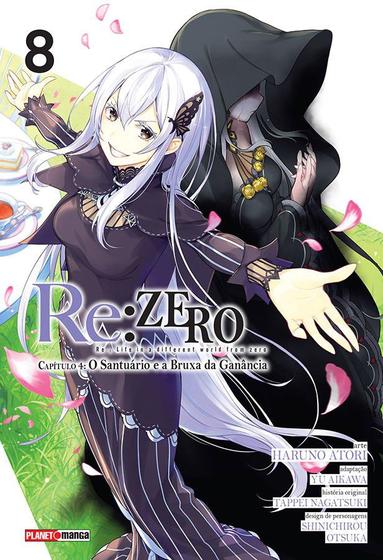 Imagem de Livro - Re: Zero Capítulo 4: O Santuário e a Bruxa da Ganância Vol. 8