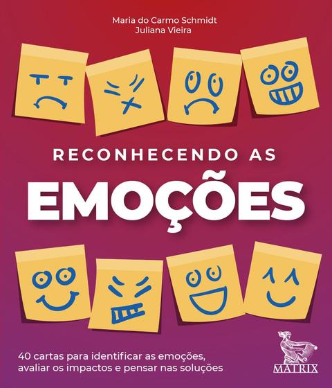 Imagem de Livro - Reconhecendo as emoções