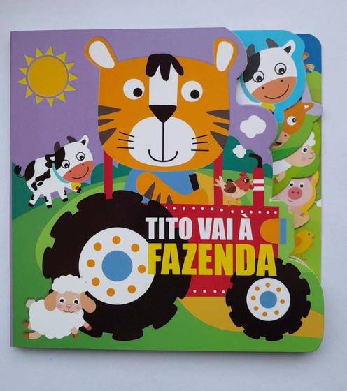 Imagem de Livro Recortado - Tito Vai À Fazenda