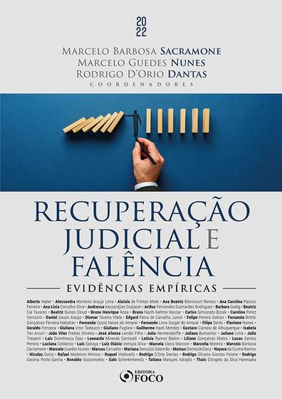 Imagem de Livro - RECUPERAÇÃO JUDICIAL E FALÊNCIA - EVIDÊNCIAS EMPÍRICAS - 1ª ED - 2022