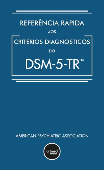 Imagem de Livro - Referência Rápida aos Critérios Diagnósticos do DSM-5-TR