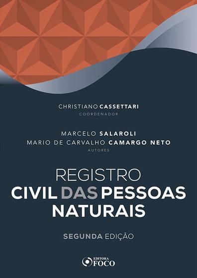 Imagem de Livro - REGISTRO CIVIL DAS PESSOAS NATURAIS - 2ª ED - 2020