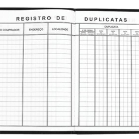 Imagem de Livro Registro de Duplicatas 50Fls - Tamoi0 - Tamoio