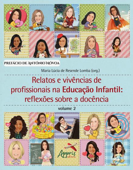Imagem de Livro - Relatos e vivências de profissionais na educação infantil:
