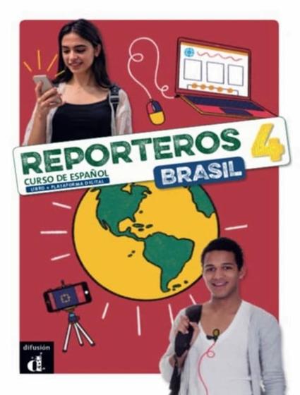 Imagem de Livro - Reporteros Brasil 4 - Libro Del Alumno