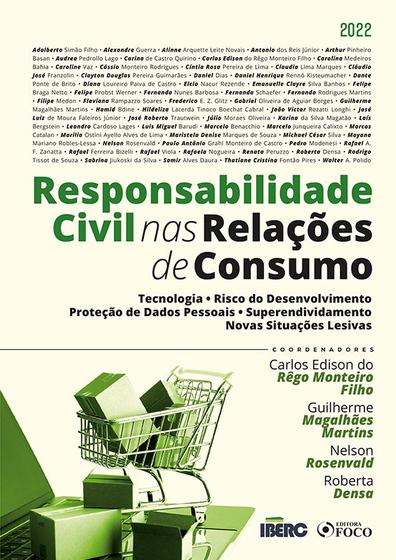 Imagem de Livro - RESPONSABILIDADE CIVIL NAS RELAÇÕES DE CONSUMO - 1ª ED - 2022