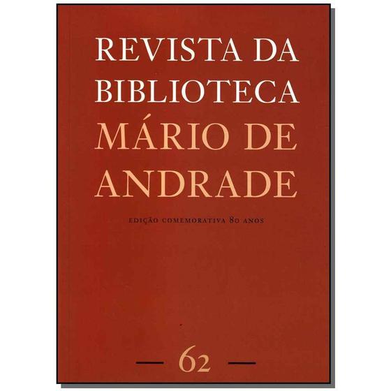 Imagem de Livro - Revista Da Biblioteca-Mario De Andrade N.62 - Imprensa Oficial