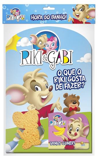 Imagem de Livro - Riki & Gabi - hora do banho!