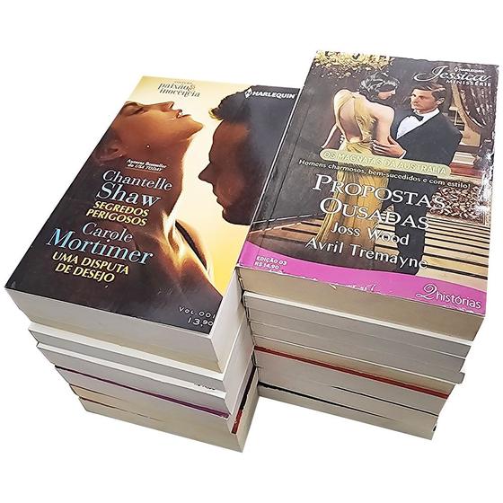 Imagem de Livro Romance Harlequin Special Paixão Amor Desejo Jessica Literatura Popular Kit 15 Volumes