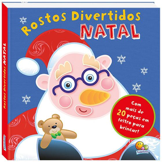 Imagem de Livro - Rostos divertidos: Natal