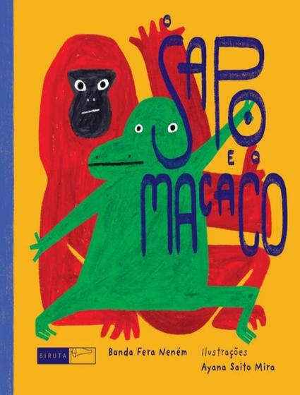 Imagem de Livro - Sapo E O Macaco, O - BIRUTA