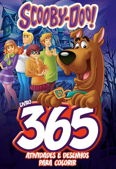 Imagem de Livro - Scooby-Doo Livro 365 Atividades e Desenhos para Colorir