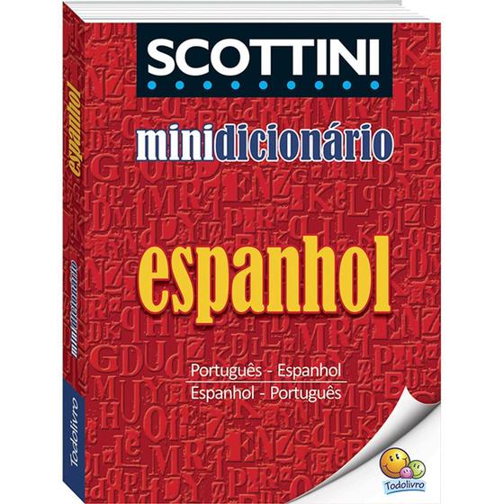 Imagem de Livro - Scottini Minidicionário: Espanhol(I)