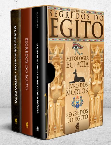 Imagem de Livro - Segredos do Egito - Box com 3 Livros