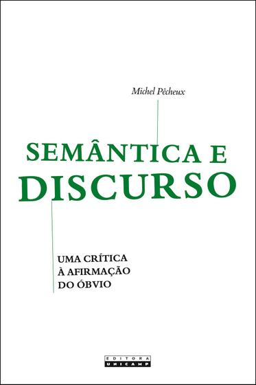 Imagem de Livro - Semântica e discurso