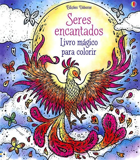 Imagem de Livro - Seres encantados: Livro mágico para colorir