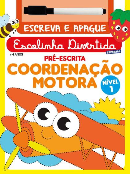 Imagem de Livro - Série Escolinha Divertida Especial - Coordenação Motora Nível 1