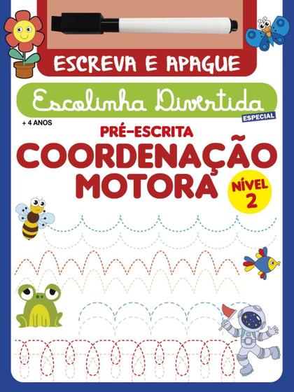 Imagem de Livro - Série Escolinha Divertida Especial - Coordenação Motora Nível 2