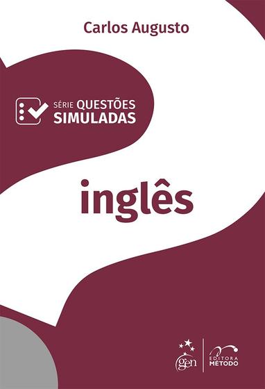 Imagem de Livro - Série Questões Simuladas - Inglês