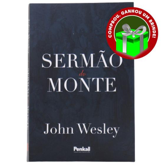 Livro Sermão do Monte John Wesley Cristão Evangélico Gospel Igreja