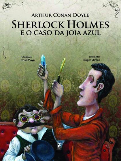 Imagem de Livro - Sherlock Holmes e o caso da jóia azul