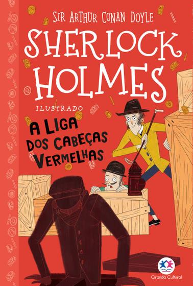 Imagem de Livro - Sherlock Holmes ilustrado - A liga dos cabeças vermelhas