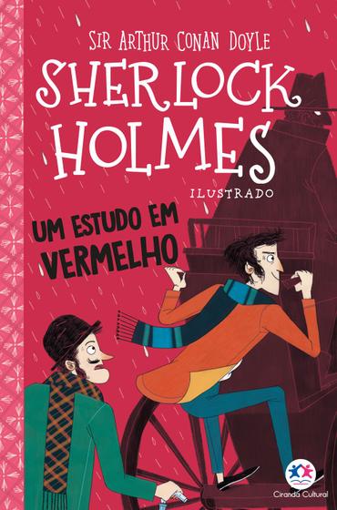 Imagem de Livro - Sherlock Holmes ilustrado - Um estudo em vermelho