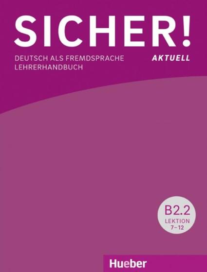 Imagem de Livro - Sicher! aktuell b2.2 - lehrerhandbuch - deutsch als fremdsprache