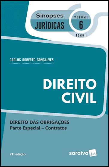 Livro - Sinopses jurídicas: Direito civil: Tomo I - 21ª edição de 2019 Menor preço em Livro - Sinopses jurídicas: Direito civil: Tomo I - 21ª edição de 2019