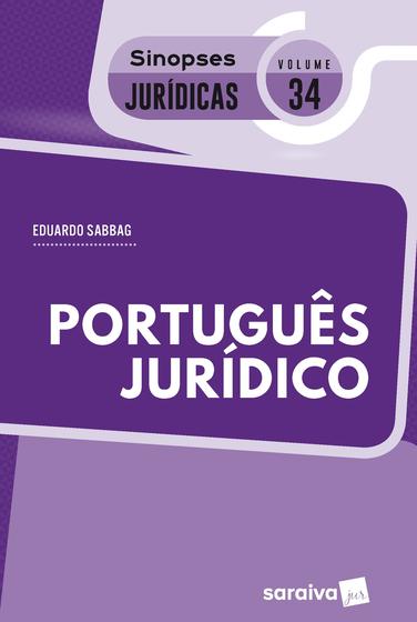 Imagem de Livro - Sinopses jurídicas: Português jurídico - 2ª edição de 2018