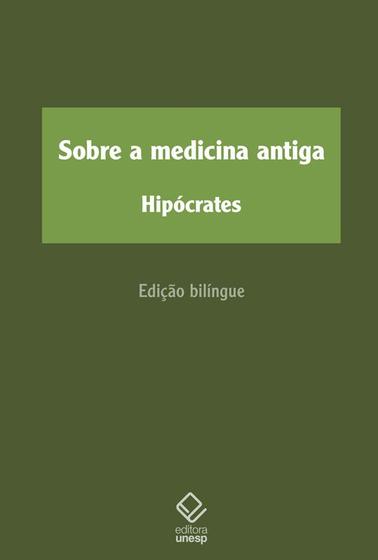 Imagem de Livro - Sobre a medicina antiga