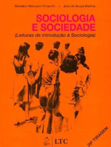 Imagem de Livro - Sociologia e Sociedade - Leituras de Introdução à Sociologia