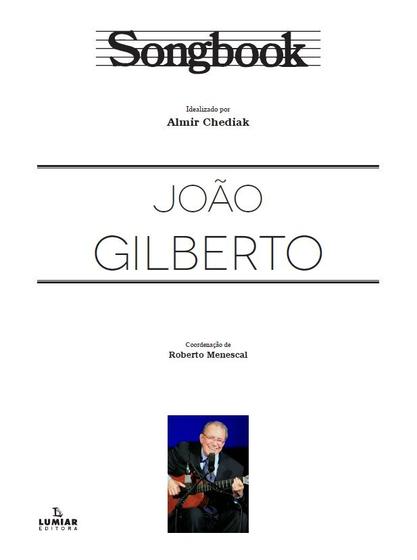 Imagem de Livro - Songbook João Gilberto