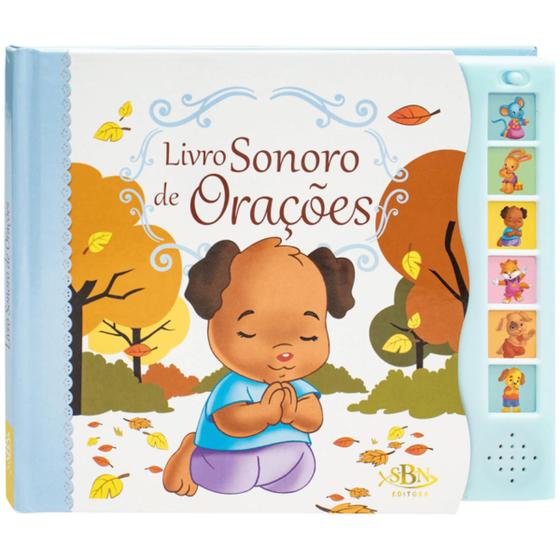 Imagem de Livro Sonoro de Orações Infantil De Capa Dura Todolivro